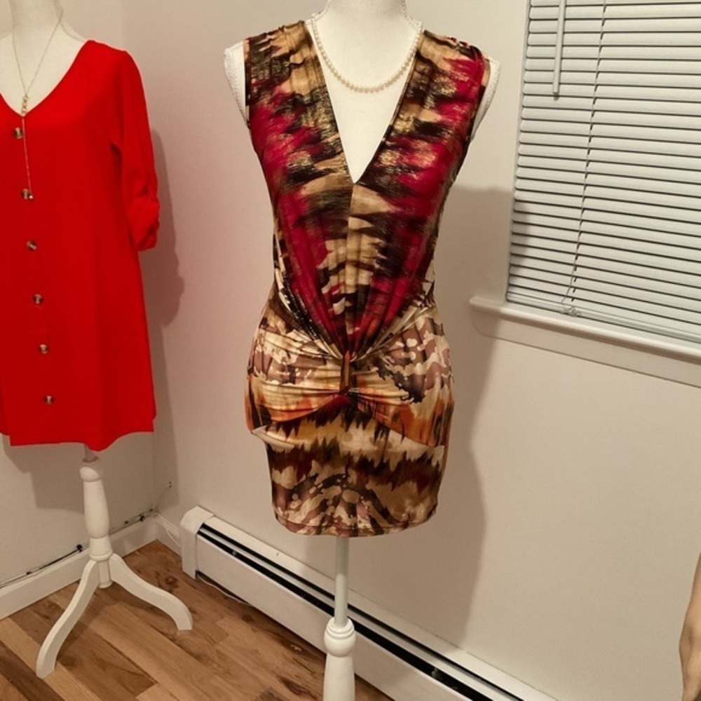 Silk sleeveless dress